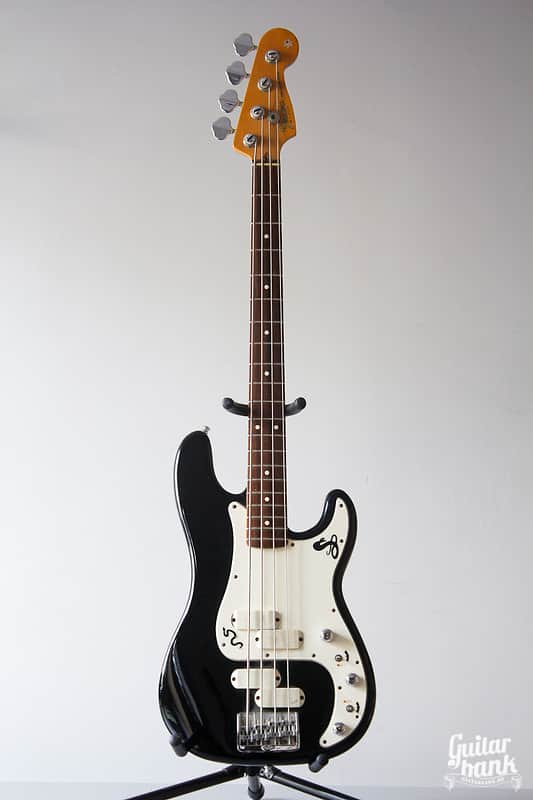 Rare Almost Vintage American all original Fender Precision Elite II 1983 Black image 1