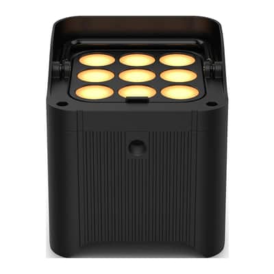 CHAUVET DJ Freedom Par Q9 Battery-Powered Magnetic Diffuser RGBA LED Par with Built-In D-Fi Transceiver for Wireless DMX, Built-in Dimming Curves, and Built-In Glare Shield image 3
