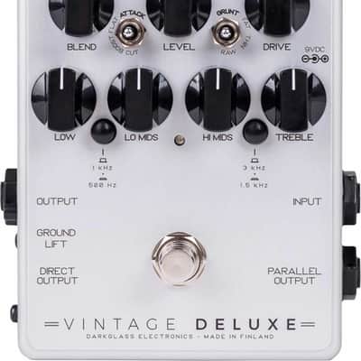 Darkglass Vintage Deluxe V3 Preamp/Distortion/DI Bass Effects Pedal image 1