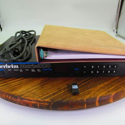 Oberheim Matrix 1000 Rackmount 6-Voice Synthesizer 1987 - Black image 21