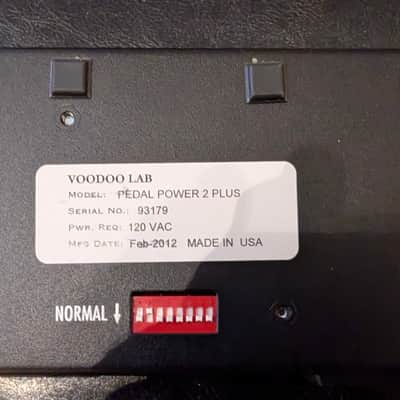Voodoo Lab Pedal Power 2 Plus 2010s Black image 2