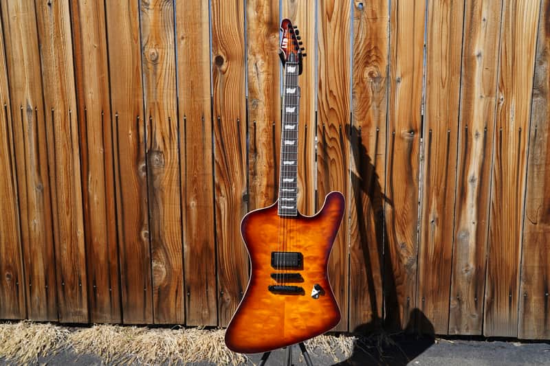 ESP LTD DELUXE PHOENIX-1001 Tobacco Sunburst 6-String Electric Guitar (2024) image 1