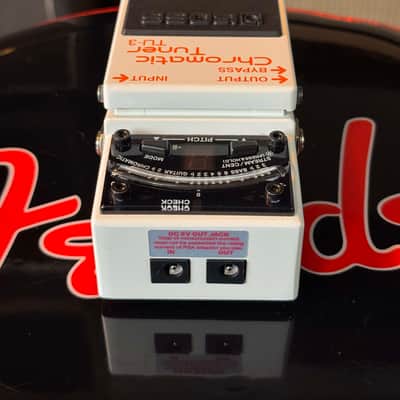 Boss TU-3 Chromatic Tuner 2009 - Present - White image 4