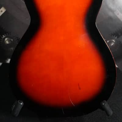 1960s Framus Archtop Acoustic – Sunburst – Made in Bavaria, Germany – Player Grade w/ Side Repair image 19