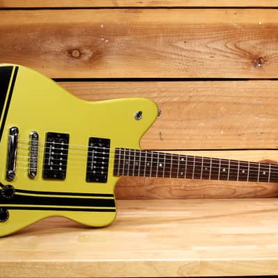FENDER TORONADO GT HH rare Big Block Racing Stripe Olive Guitar Clean! 49601 image 2