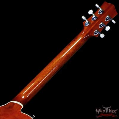 Collings SoCo Deluxe Premium Flame Maple Top Rosewood Fingerboard Lollar Low Wind Imperial Humbuckers Sapphire Blue image 5