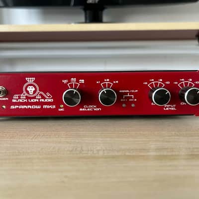 Black Lion Audio Sparrow Mk2 ADC Analog to Digital Converter - Red image 2