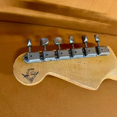 Fender 1964 Stratocaster Master Design Masterbuilt Greg Fessler 2006 - Gold Sparkle image 16