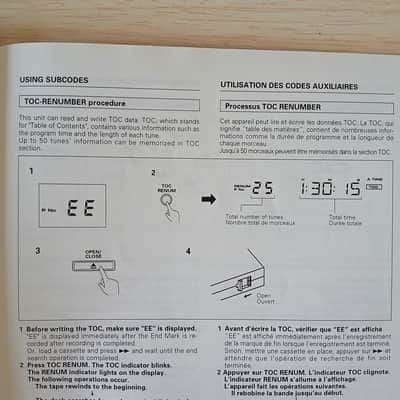 Owner's Manual for TASCAM DA-20 D.A.T TEAC professional division 1990s image 11
