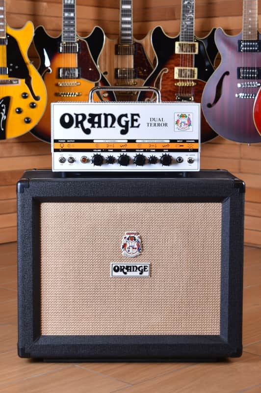 Orange Dual Terror Head + Cabinet image 1