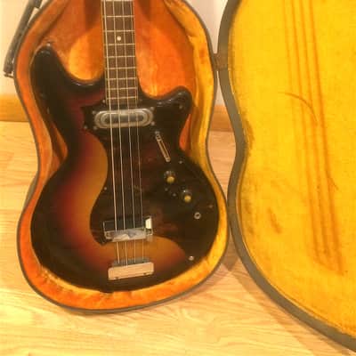 Vintage-Framus-strato-star-bass-1960's-German-awesome-refinished-neck-RARE, image 10