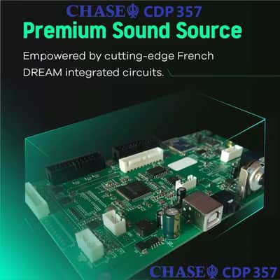 CHASE CDP 357 Grand Digital Electric Piano Cabinet Bundle - Premium Rosewood image 4