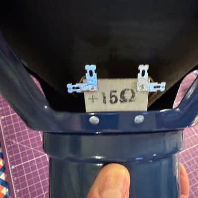 Celestion T4436 G12 Alnico Blue 15-Watt 16-Ohm 12" Speaker 2010s - Blue image 3