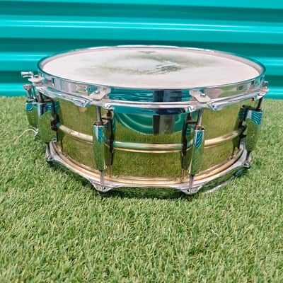 ⚡Pearl Custom Alloy Sensitone Brass Shell Snare Drum 14"X5.5"⚡ image 4