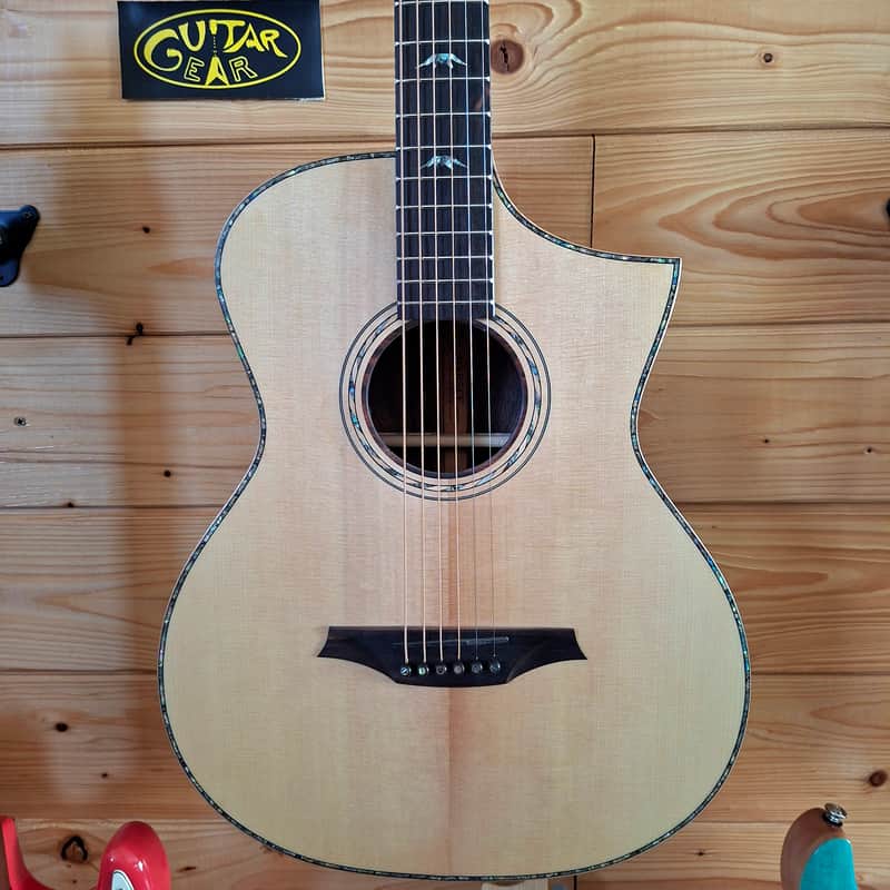 Bromo BAR5CE – All Solid Acoustic Electric Guitar – Natural image 1