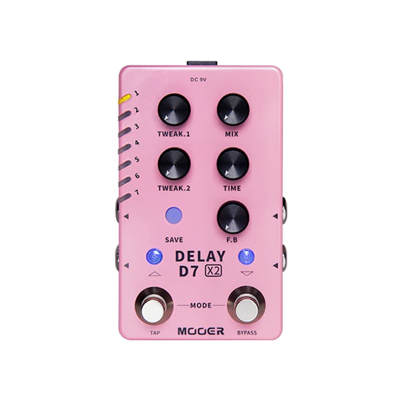 Mooer D7 X2 Delay image 1