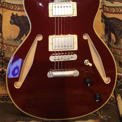 D'ANGELICO MINI DC BRAND NEW High Gloss WINE FINISh image 1