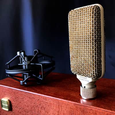 1964 Lomo 19A13 Tube Condenser Microphone Vintage Set image 1
