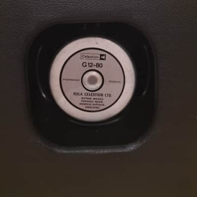 Vintage 1978 Gallien-Krueger 112EC Extension Cabinet w/ Original Rola Celestion G12-80 (T3056, Kurt Mueller 1777 cone) – All-Original Matching Setup, SN 8805 image 5