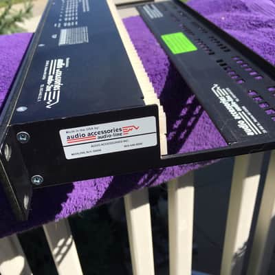 Audio Accessories 96 point Mini-Shorti Quickswitch patchbay 2X48X1RU image 4
