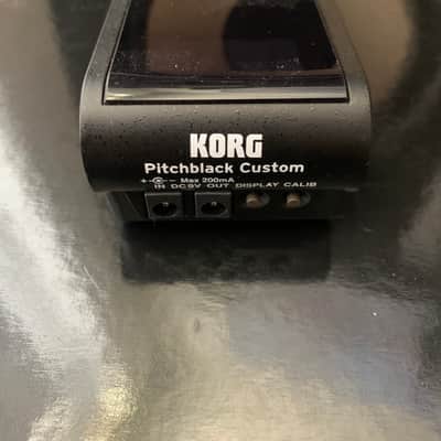 Korg PB-CS Pitchblack Custom Tuning Pedal with 3D Display 2010s - Black image 2