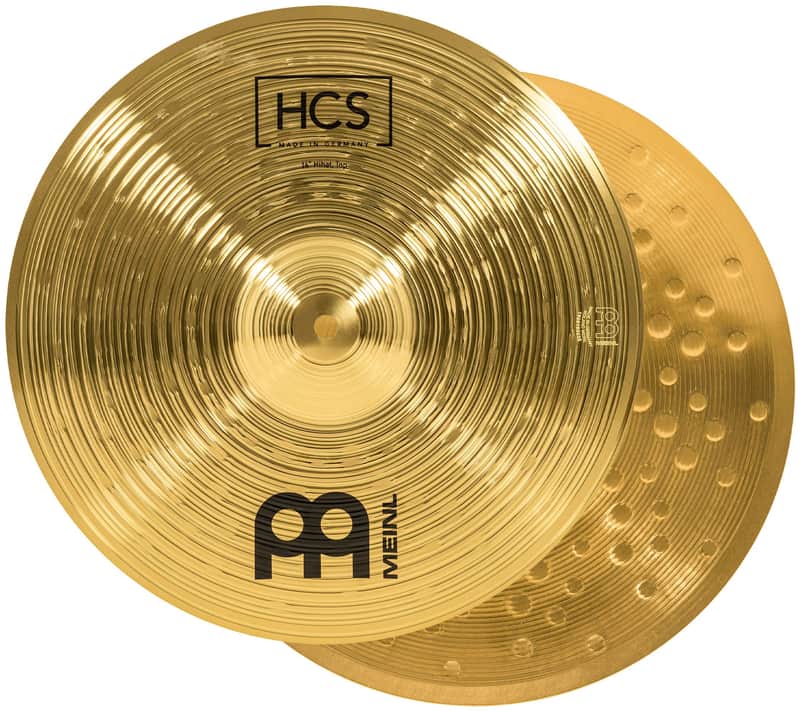 Meinl Cymbals HCS14H 14" HCS Traditional Hi Hat Pair (VIDEO) image 1