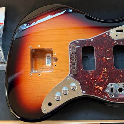 Warmoth Jag-Stang 2015- Custom Guitar - Sonic Blue w/ Fender Case