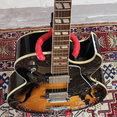 RARE! 1974 Greco S-55 (ES-175) Tobacco Burst w Maxon Pickups Matsumoku Japan image 18