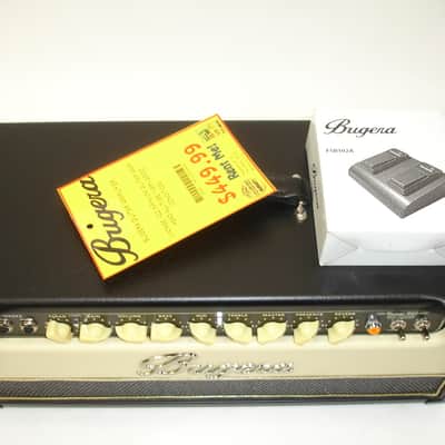 Bugera V22HD Vintage V22 Infinium Guitar Amp Head w/ Footswitch image 2
