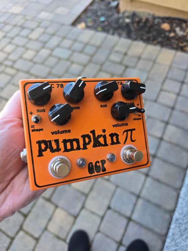 Green Carrot Pedals Pumpkin pi 2020s image 1