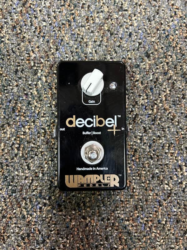 Wampler dB+ Decibel Plus Boost 2010s - Black image 1