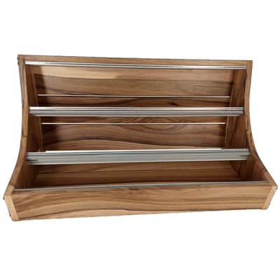 9U / 126hp Eurorack case MARIA • Rails + Threaded strips / Walnut / Unpowered image 2