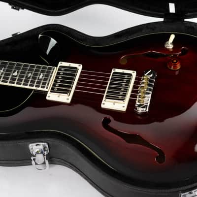 PRS SE Hollowbody Standard 2022 Fire Red Burst image 22