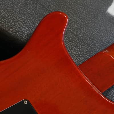 2000 PRS Custom 22 10 Top Electric Guitar Blood Orange + OHSC image 13