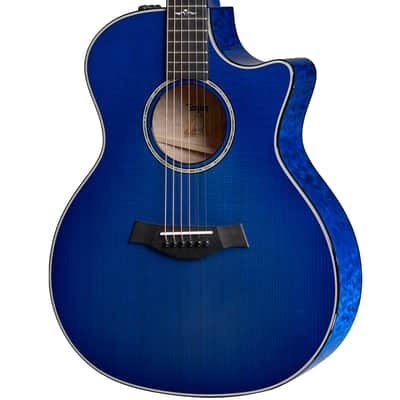 Taylor 614ce Custom - Sitka Spruce / Maple, Blue Burst image 3