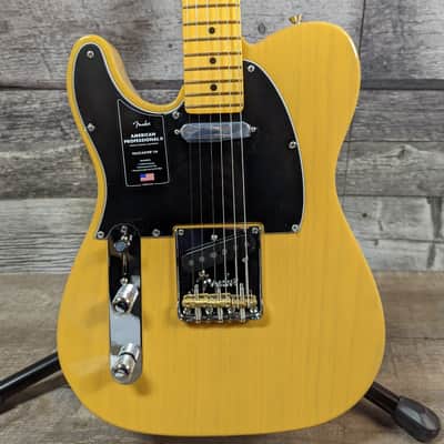 Fender American Professional II Telecaster Left-Handed with Maple Fretboard - Butterscotch Blonde image 1