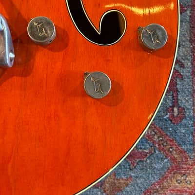 1957 Gretsch 6120 Chet Atkins Hollow Body - Orange image 7