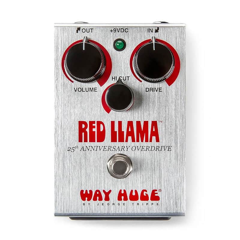 Way Huge WHE206 25th Anniversary Red Llama Overdrive | Reverb