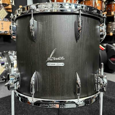 SONOR Vintage Series 4-Piece 10/12/14/20 Drum Kit Set in Black Onyx with SKB Soft Cases image 6