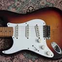 Left Handed, Lefty 1958 Fender Strat, 3-Tone Sunburst, Original with OHSC, EXC!