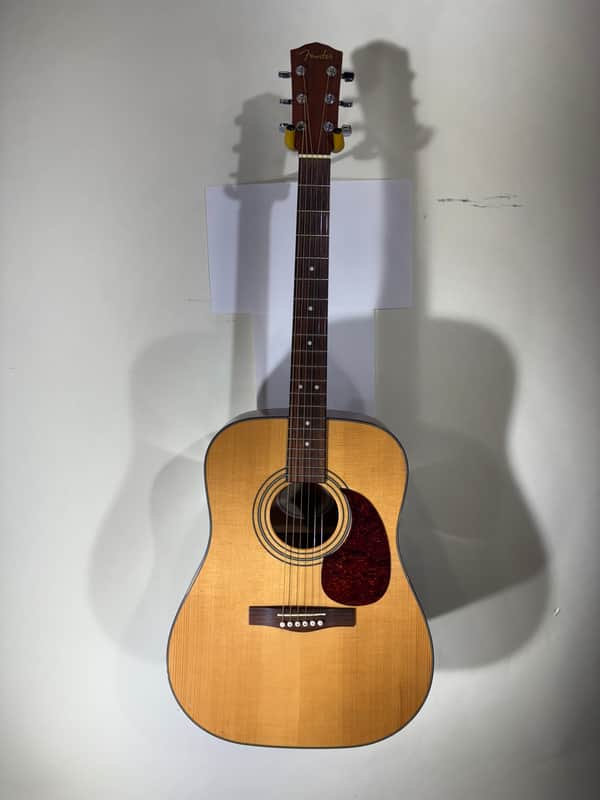 Fender DG-8S Dreadnought Acoustic Guitar - Natural Incl. Setup image 1