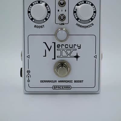 Spaceman Effects Mercury IV Germanium Harmonic Boost RARE WHITE ON WHITE 46/77 image 3