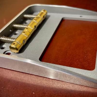 Van Dyke-Harms Telecaster Humbucker-Hybrid Bridge and Compensated Saddle Set 2023 - Stainless Steel image 1