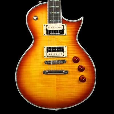 ESP LTD EC-1000 Deluxe, Amber Sunburst image 1