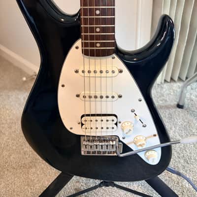 Carlo Robelli HSS Strat Copy Black Electric Guitar image 2