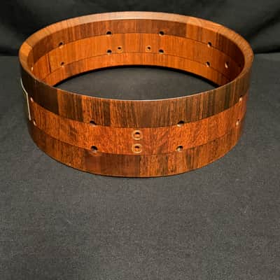 Brady Block Jarrah wood 14" x 4,5" Snare Drum Early 1990's image 14