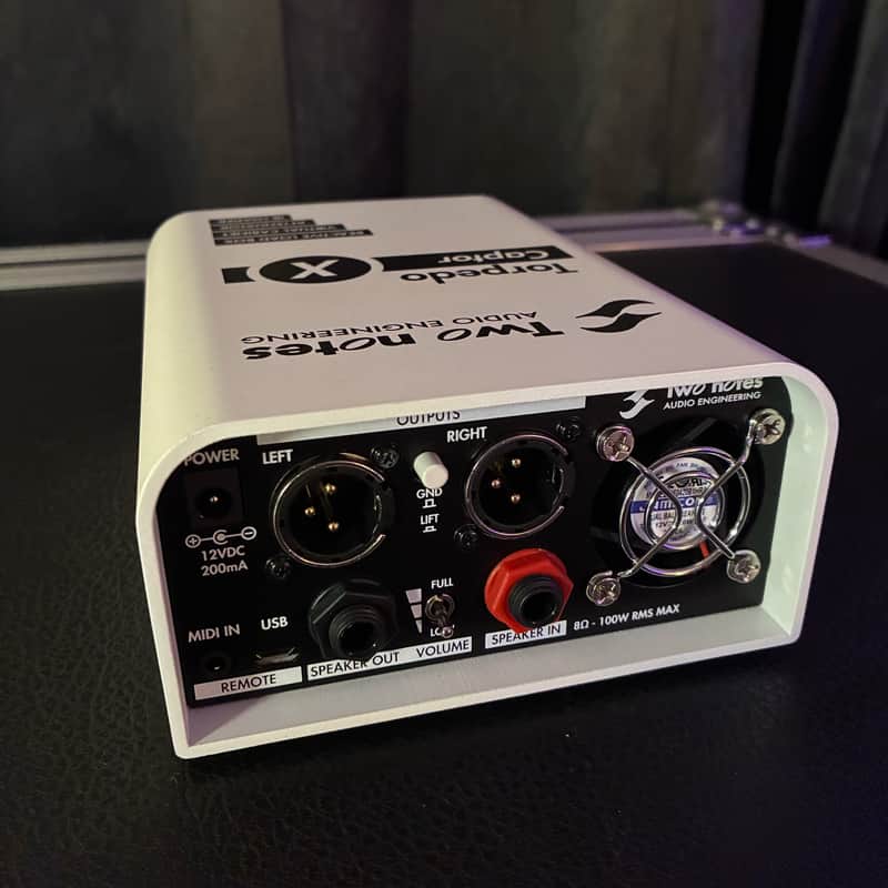 Two Notes Torpedo Captor X 8ohm Stereo Reactive Load Box / Attenuator 2020 - White image 1