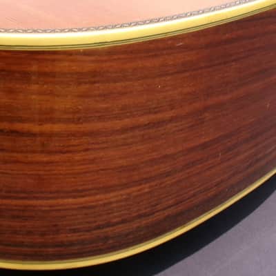 1973 Hand Made K Yairi YW400 Acoustic Guitar, very early model+Hard Case image 12