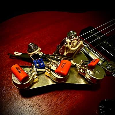 Deluxe HSS USA Wiring Harness Split-Tone Mod AND Coil-Split (with mini toggle, if desired) for Fender Strat by Pro Tones image 3