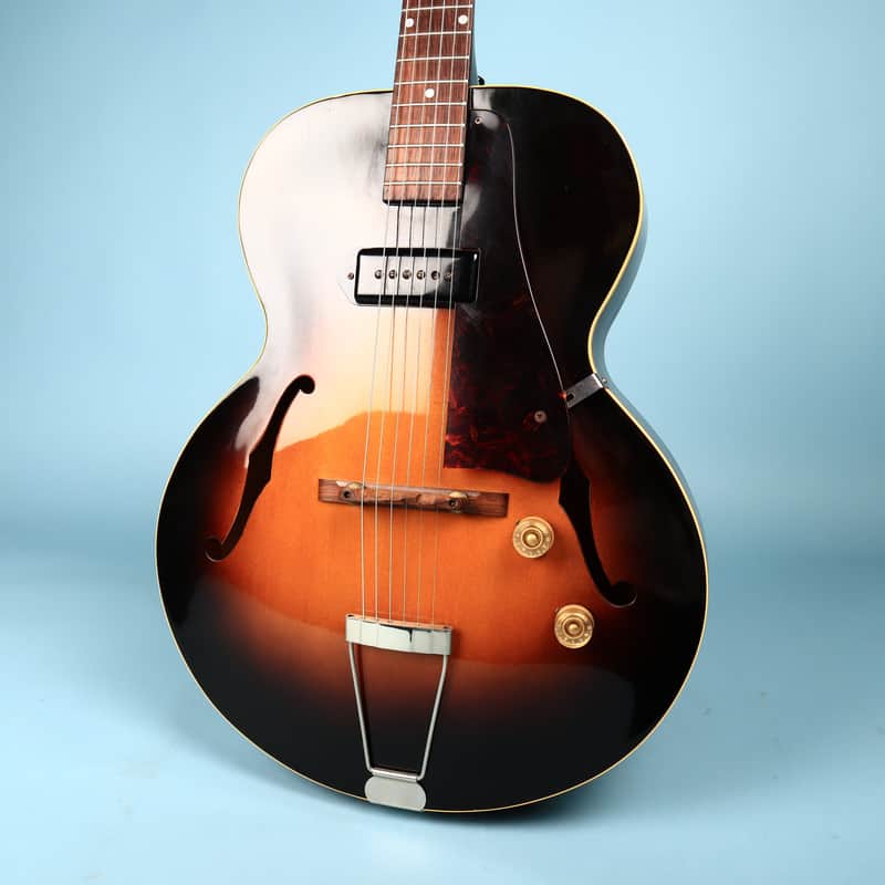 1950 Gibson ES-125 Archtop Electric Guitar, Case image 1